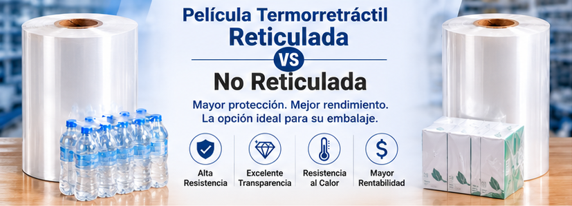 Película Retráctil POF Reticulada vs. No Reticulada: Principales Diferencias