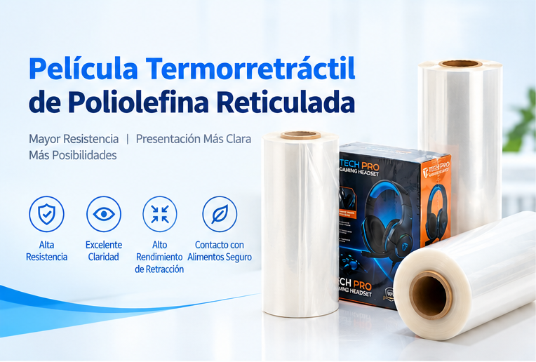 Película Retráctil de Poliolefina Reticulada: Una Solución de Embalaje de Alto Rendimiento